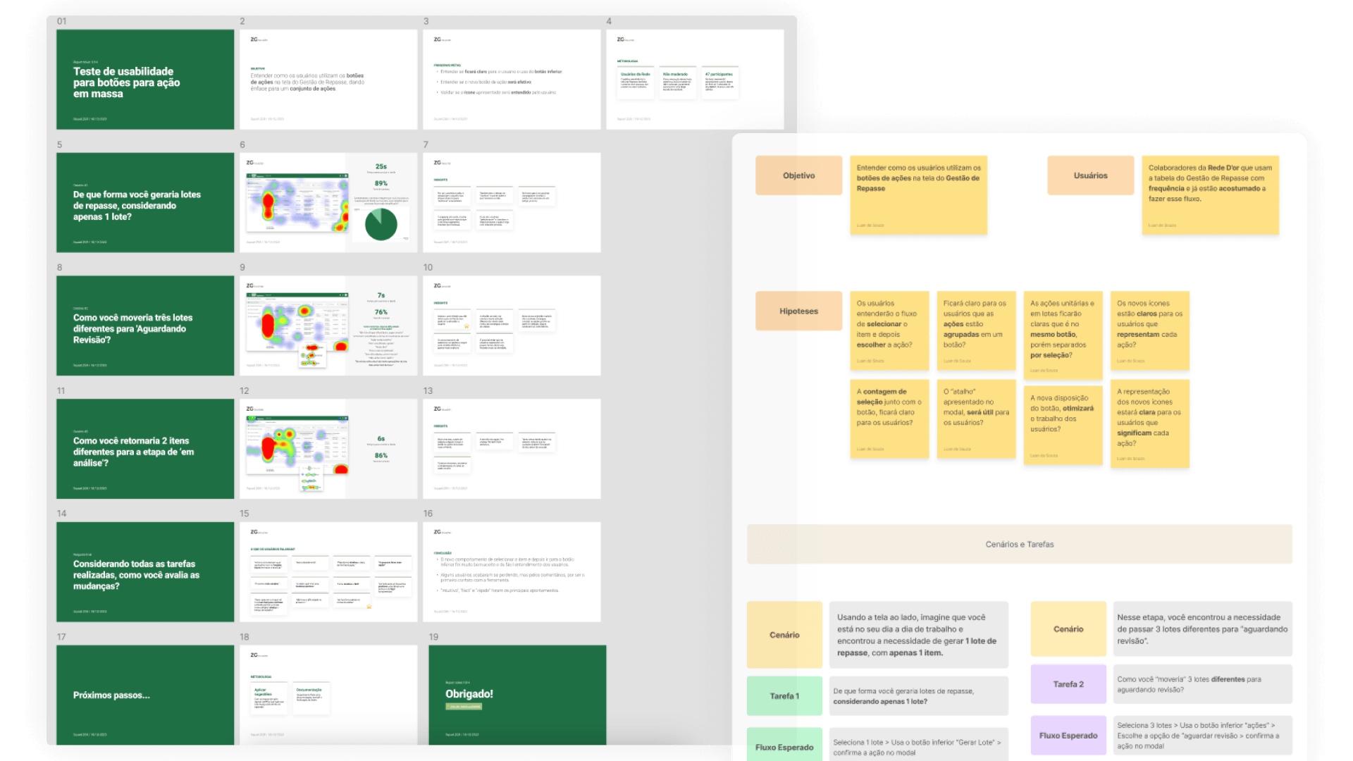 Usability test documentation for the hospital software case